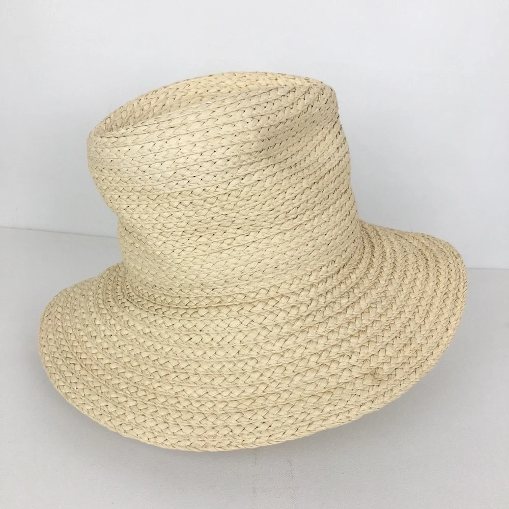 Banana Republic Woven Sun Hat NEW Size Small/Medium MSRP $70 Natural Tan NWT